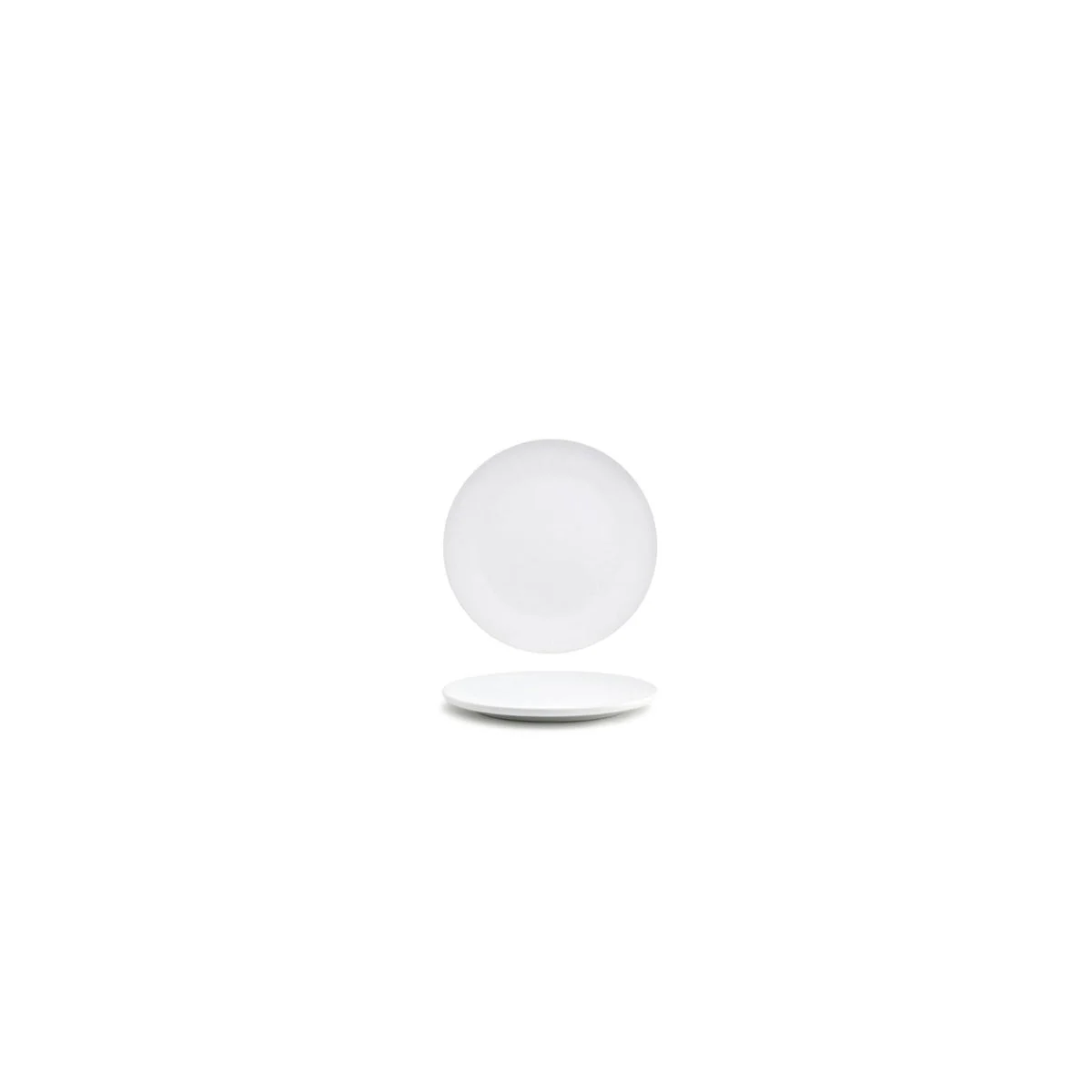 Plates, Canvas, 5 Inch, White, Undecorated,12 - 1 EACH