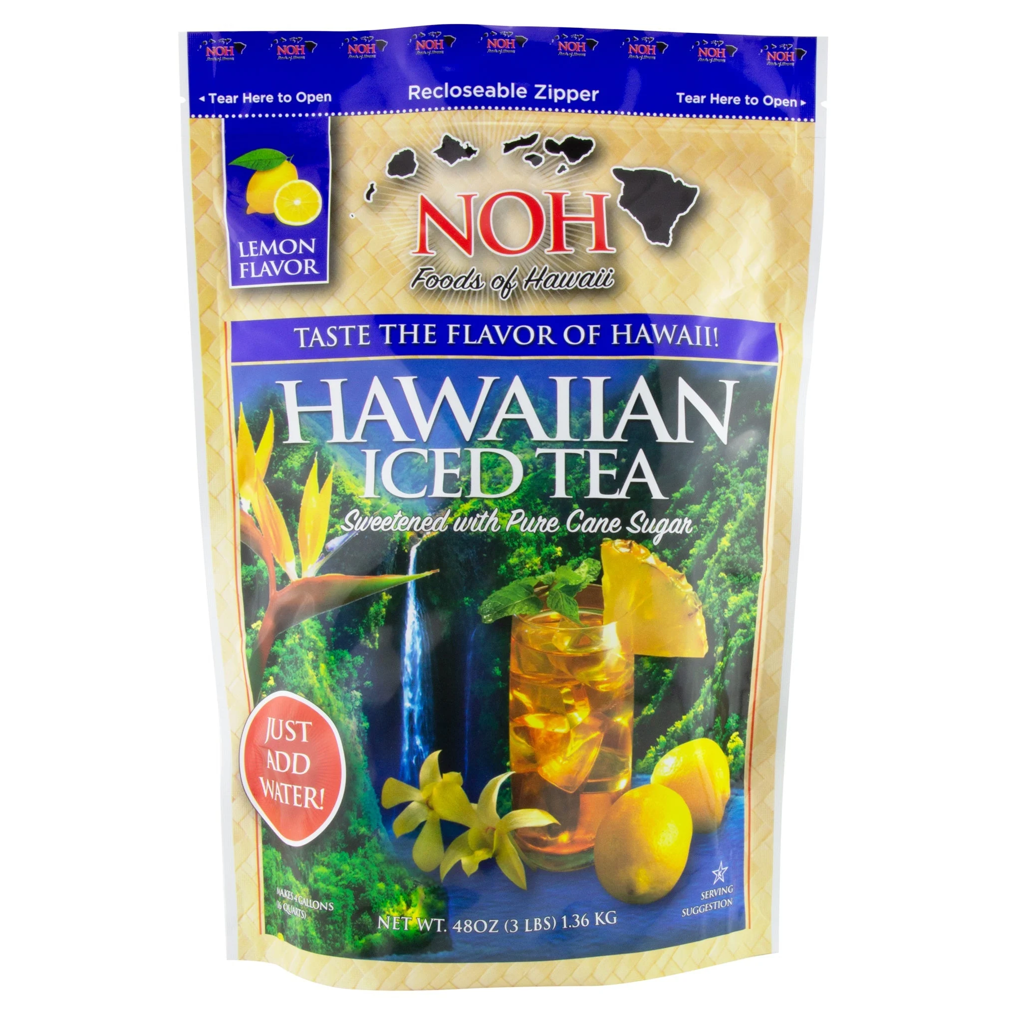 Iced Tea Mix, Hawaiian,5 - 3 POUND