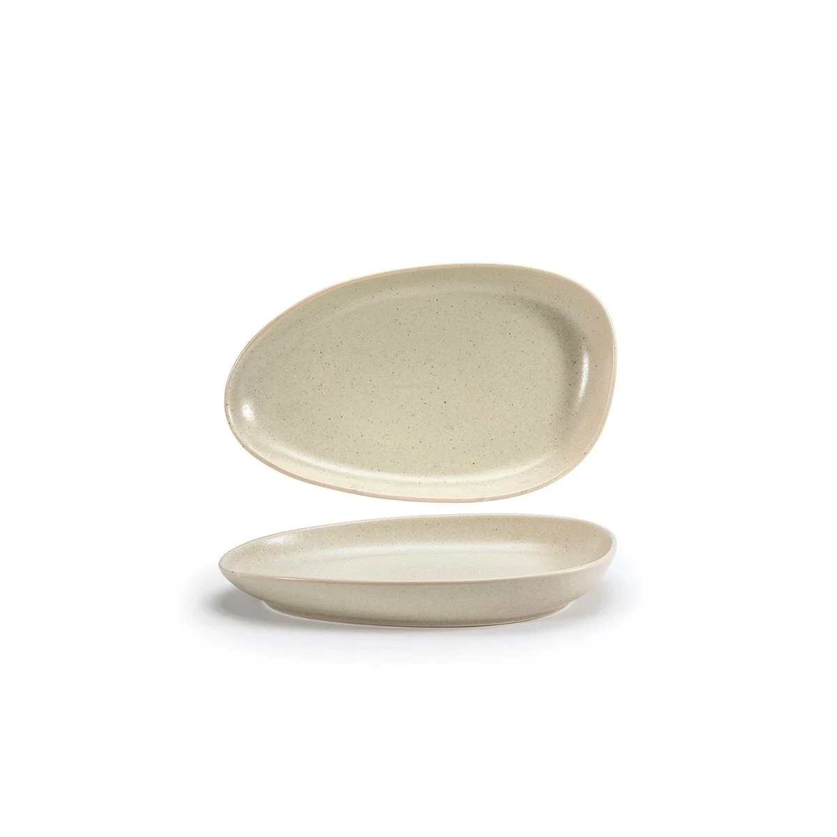 Plates, Porcelain, 11 Inch, Mushroom, Oval,6 - 1 COUNT