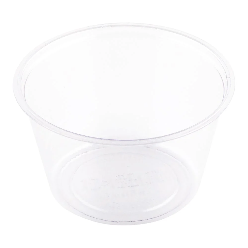 Cups, Sauce, 3 Ounce, Plastic, Clear, PLA, 3 Ounce,1 - 2000 COUNT