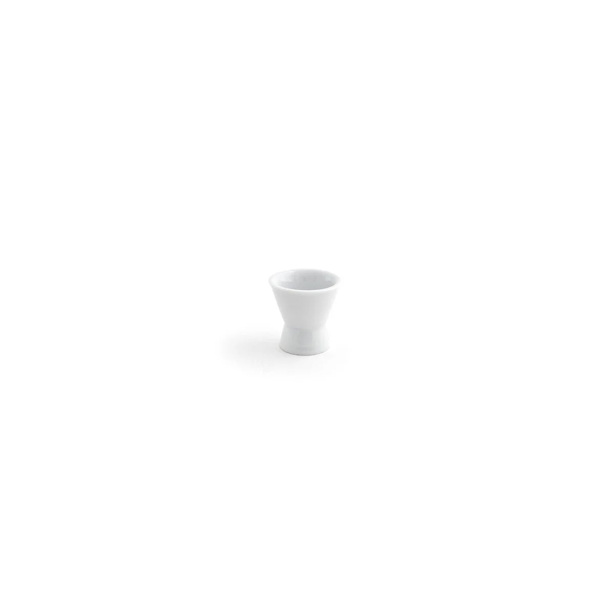 Cups, Footed, Porcelain, 1 Ounce, 1.75 Inch, White,12 - 1 EACH
