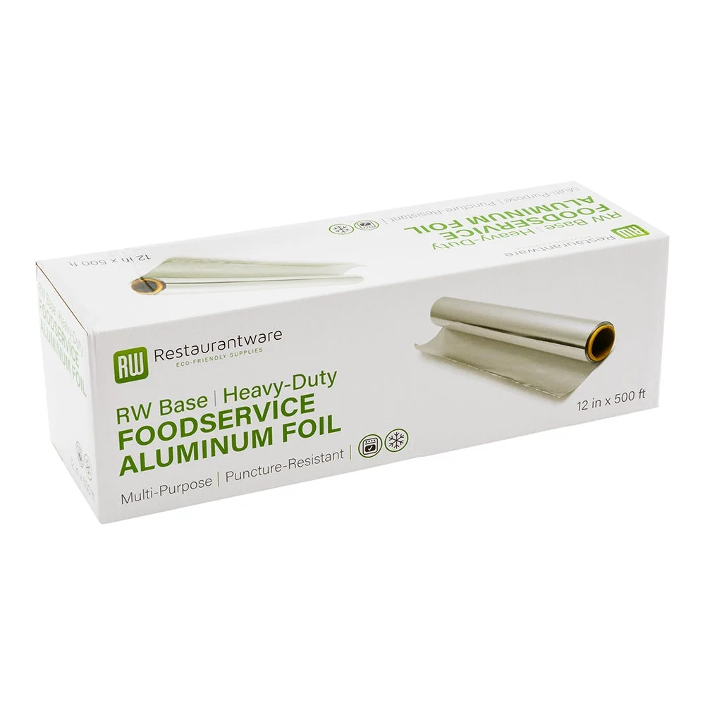 Foil Roll, Heavy-Duty, 12 Inch, Silver, in Cutter Box,1 - 1 EACH