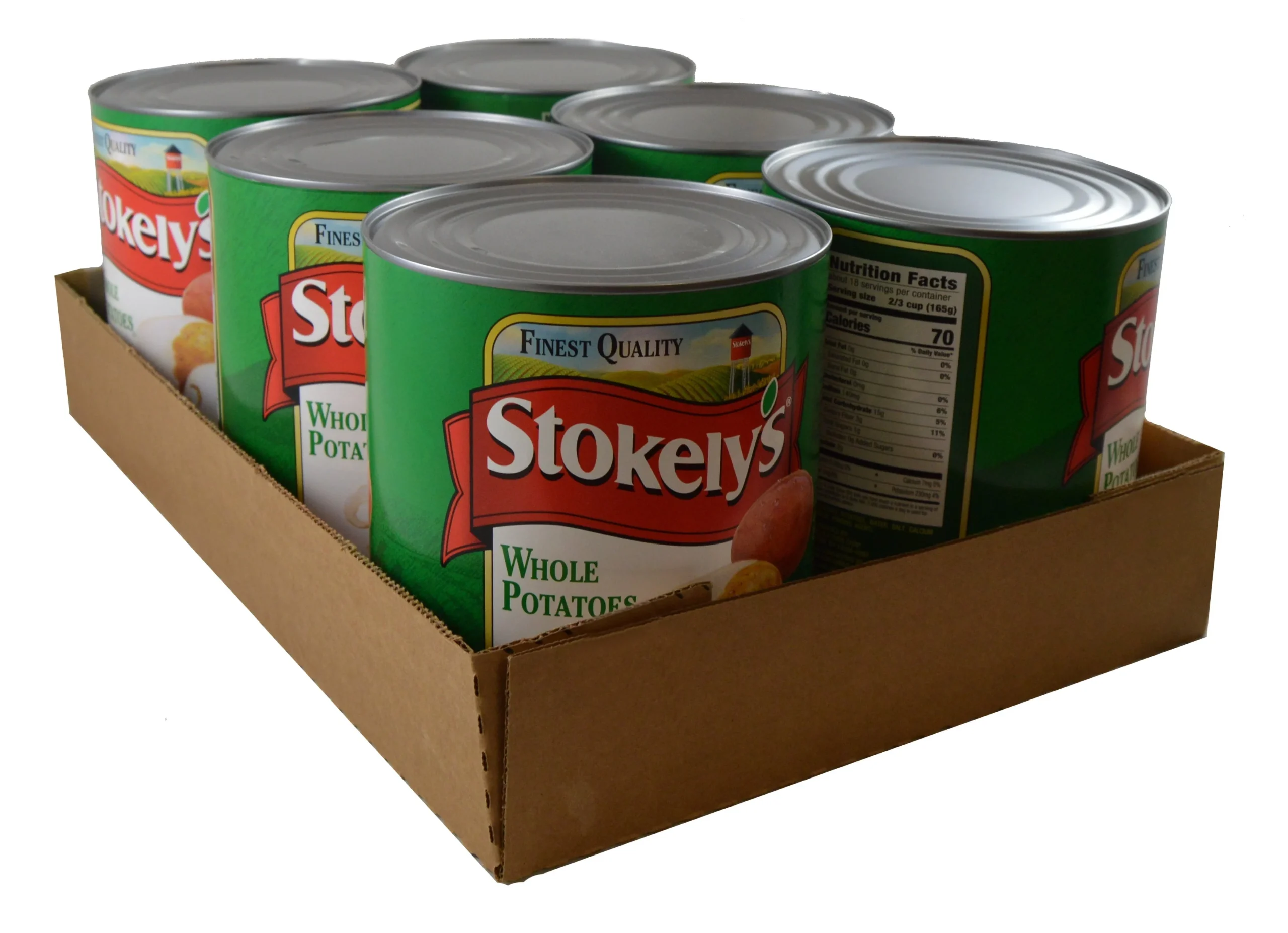 Potatoes, White, Whole,6 - 102 OUNCE