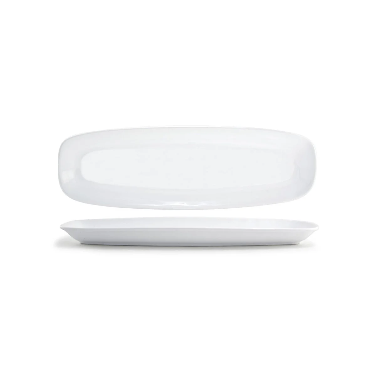 Platters, 20 x 6.5 Inch, White,4 - 1 COUNT