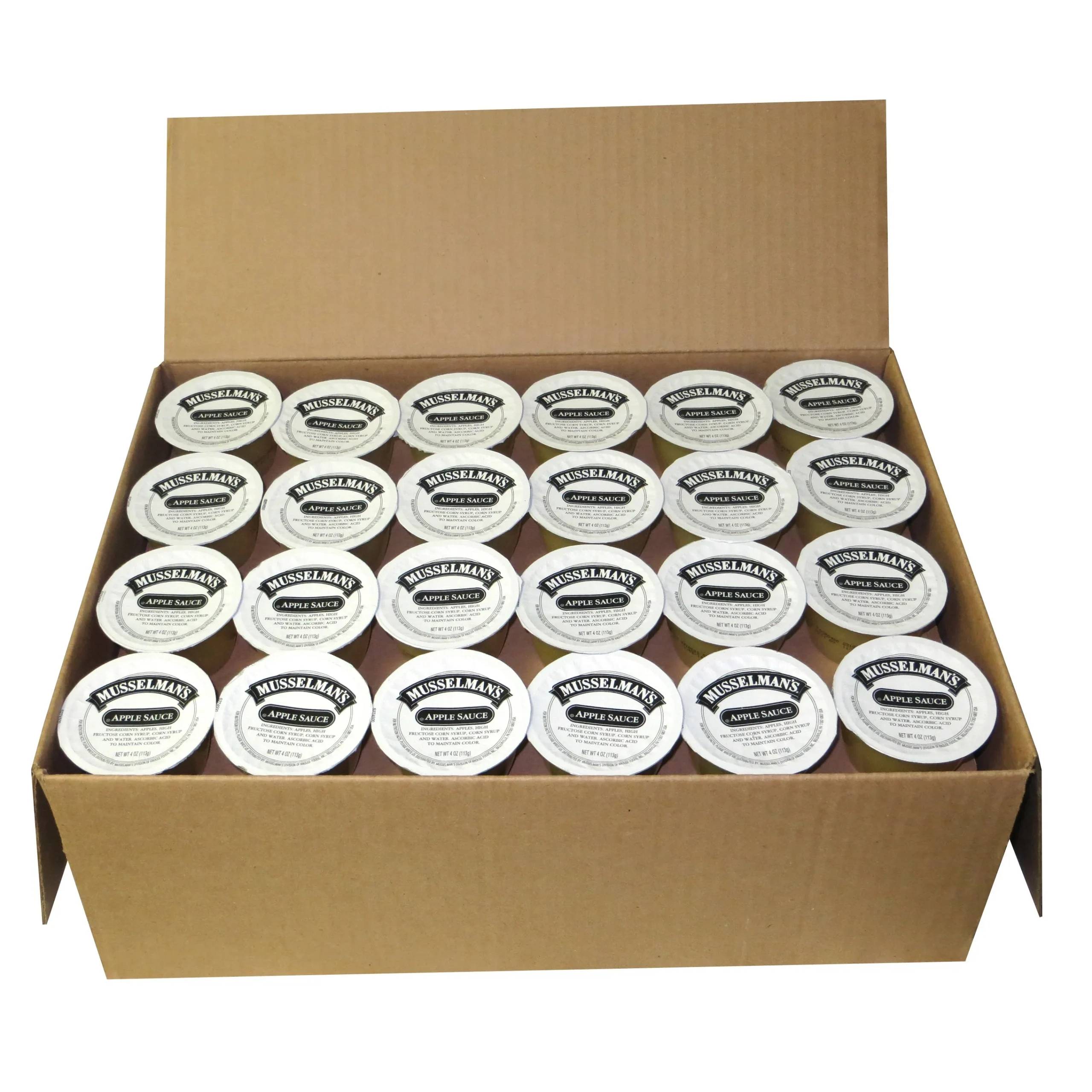 Applesauce Cups,72 - 4 OUNCE