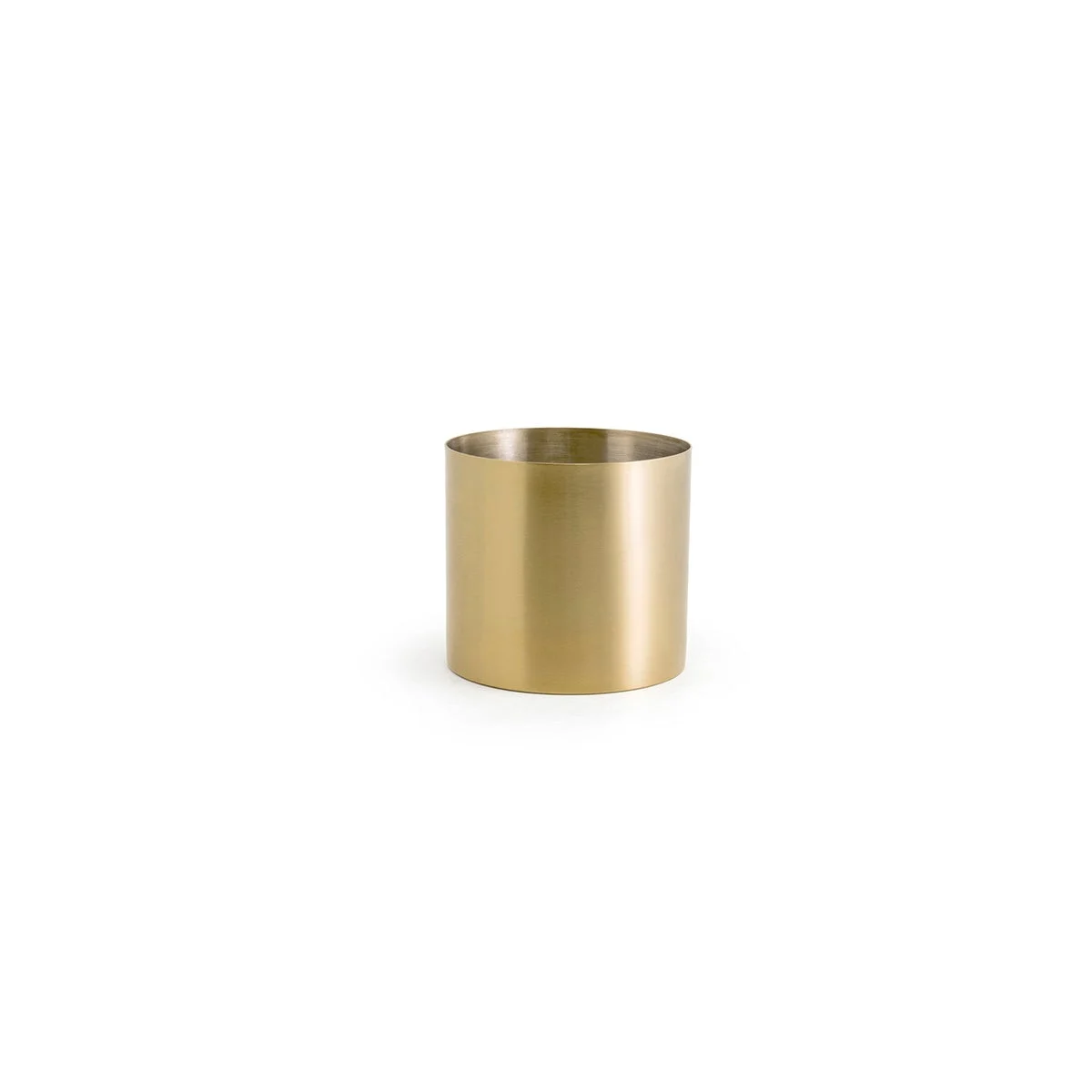 Holders, 14 Ounce 3.25 Inch, Round, Matte Brass, Stainless Steel,6 - 1 COUNT