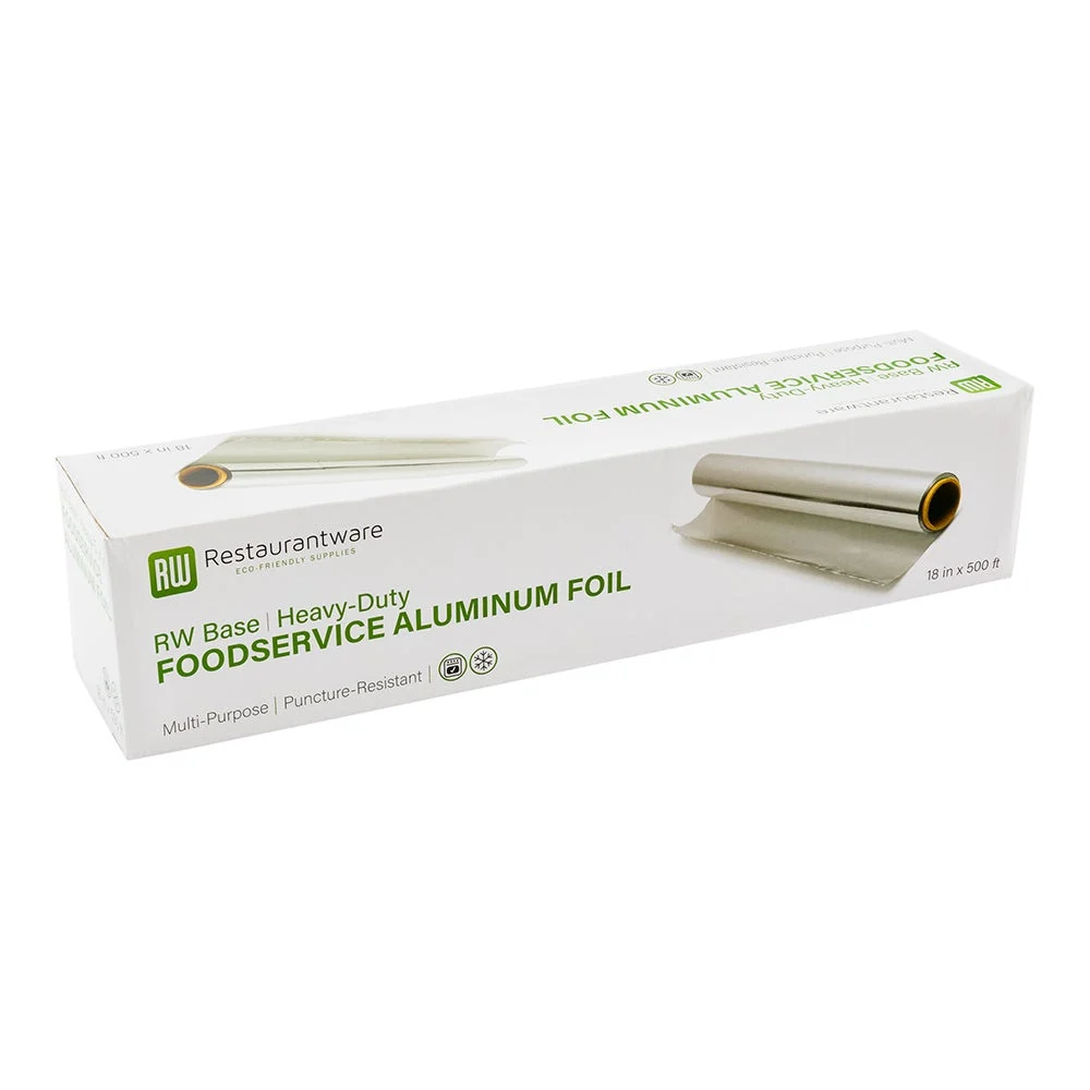 Foil Roll, Heavy-Duty, 18 Inch, Silver, in Cutter Box,1 - 1 EACH