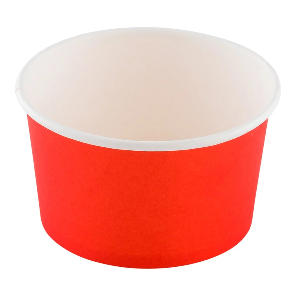 Cups, To Go, Coppetta 3 Ounce 3 x 3 x 1.75 Inch, Paper, Red, Round,1 - 200 COUNT