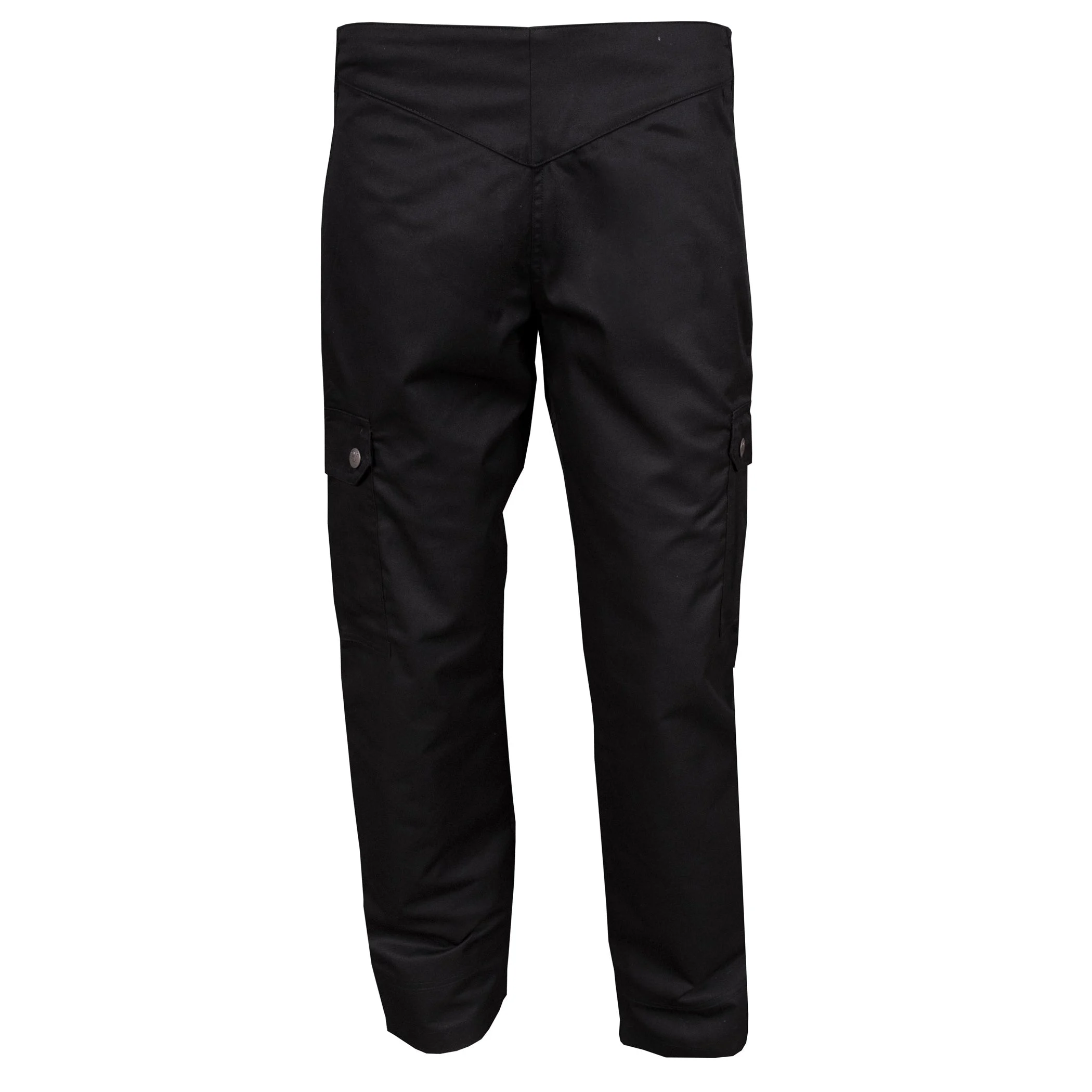 Pants, Chef, Cargo, Ladies, Black, 3X, Poly/Cotton Blend,1 - 1 EACH