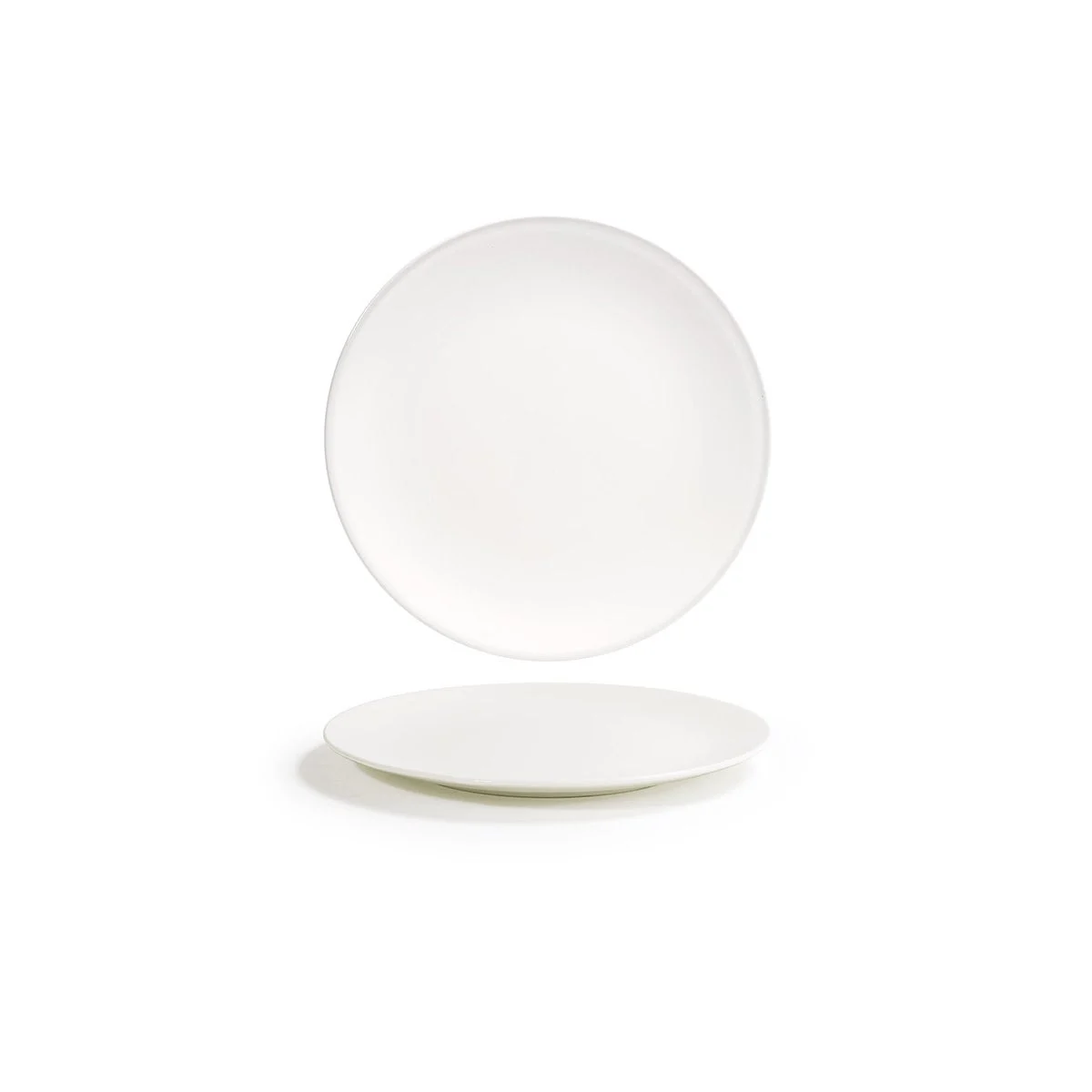 Plates, Coupe, 9.5 Inch, White, Round,6 - 1 COUNT