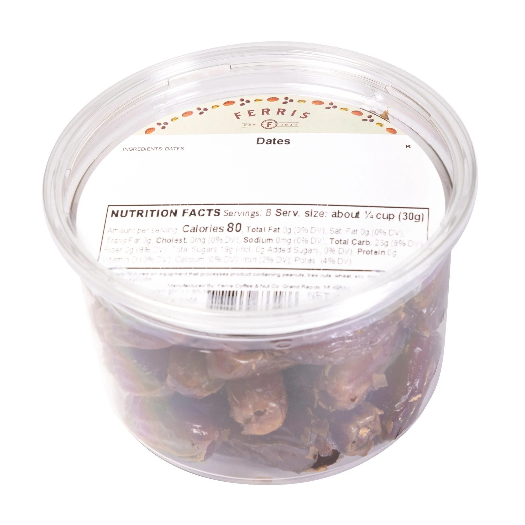 Dates, Deglet, in Deli Cup,12 - 9 OUNCE