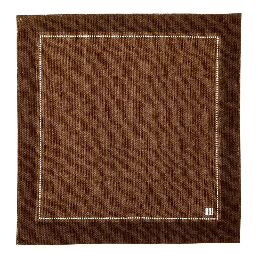 Napkins, Cocktail, Napluxe, Brown, 4.5 x 4.5 Inch,1 - 500 COUNT