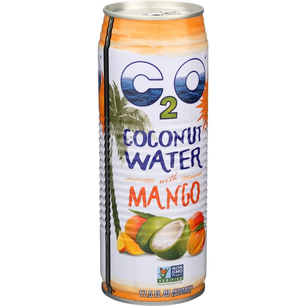 Water, Coconut, with Mango, Shelf-Stable,12 - 17.5 FLUID