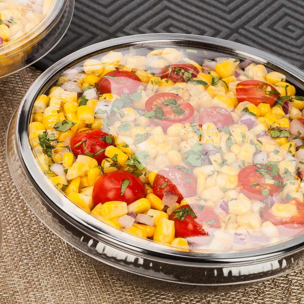 Lids, Plastic, Clear, Round, for 21 Ounce Bowls, 21 Ounce,1 - 200 COUNT
