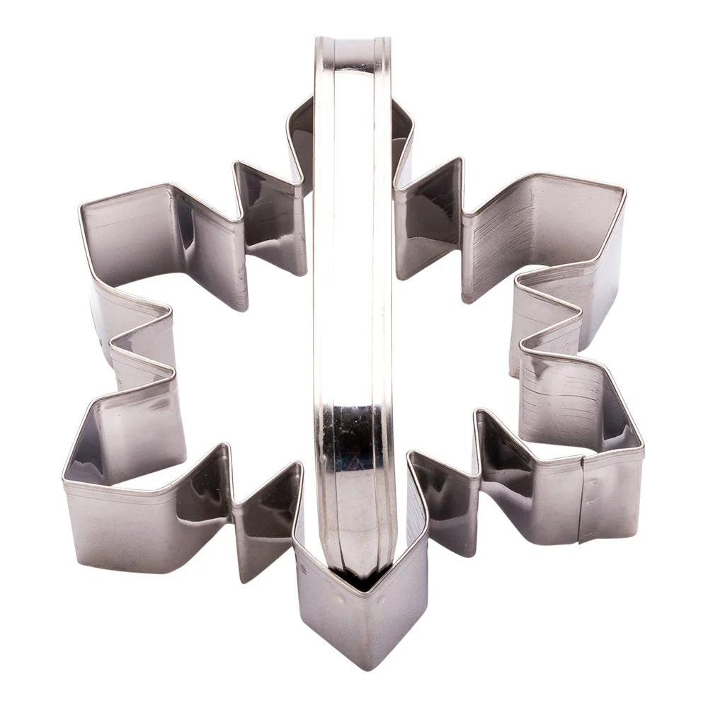 Cutter, Cookie, Pastry Tek 4 Inch, Snowflake, Metal, with Handle,1 - 1 EACH