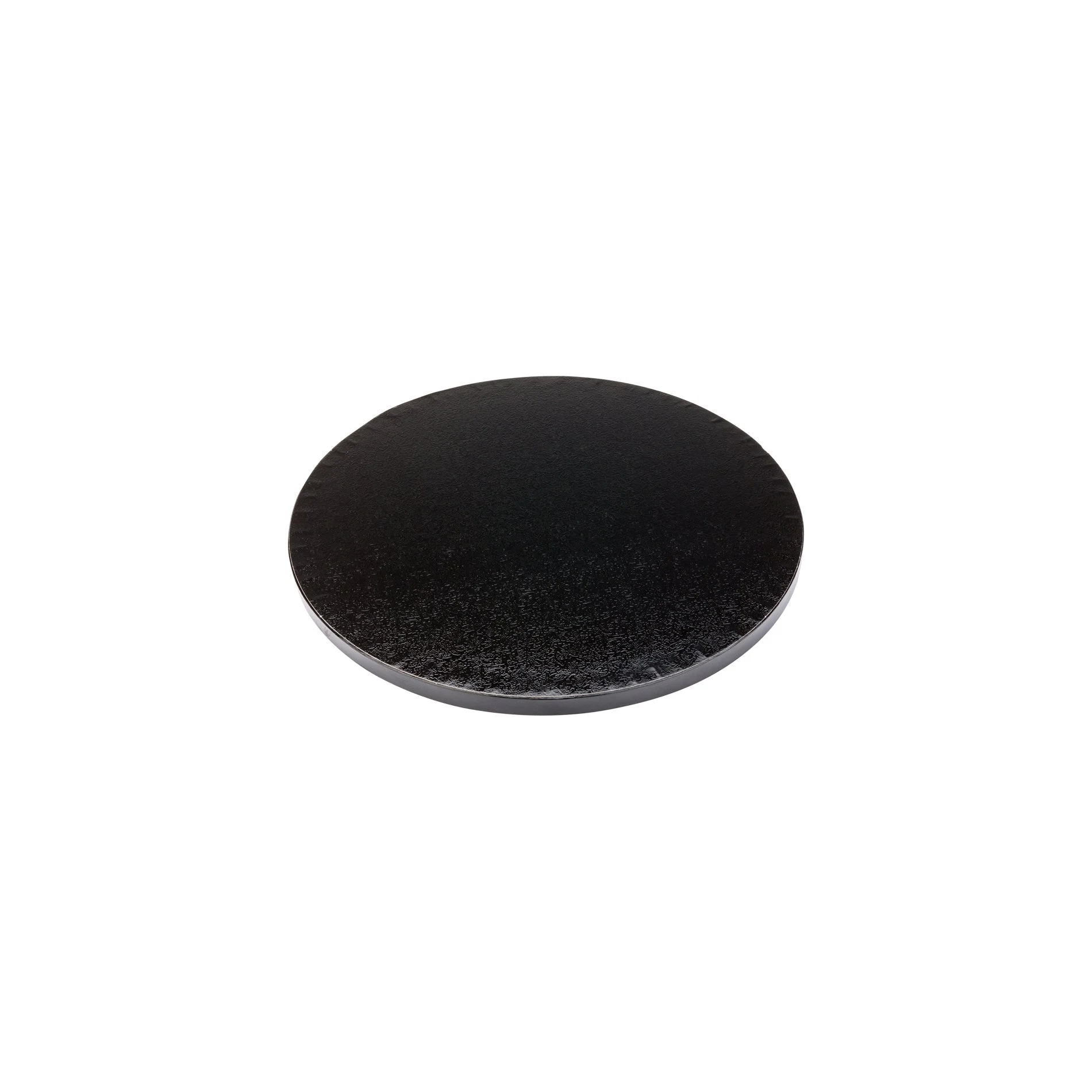 Cake Drum Board, Pastry Tek 10 x 10 x 0.5 Inch, Cardboard, Black, Round,1 - 1 EACH