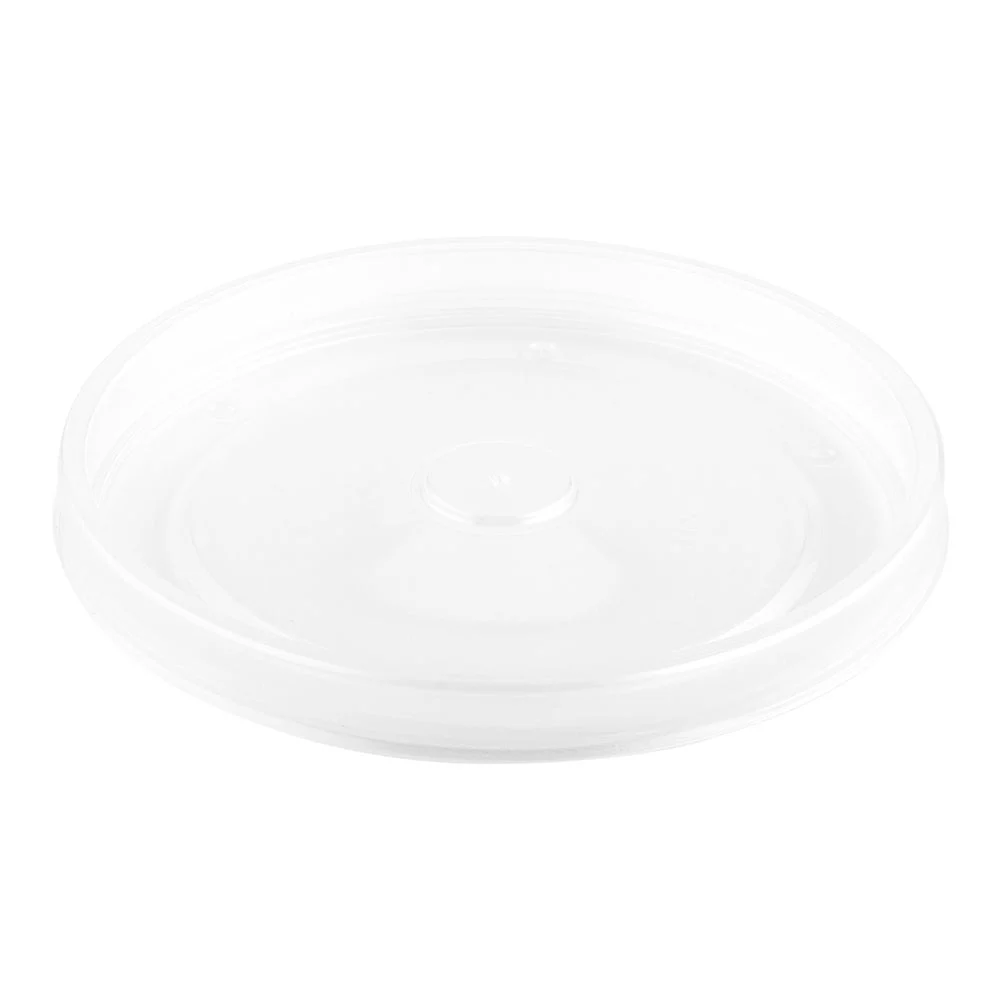 Lids, Flat Bio Soup, Plastic, Clear, for 26 & 32 Ounce Bio Soup Containers,1 - 200 COUNT