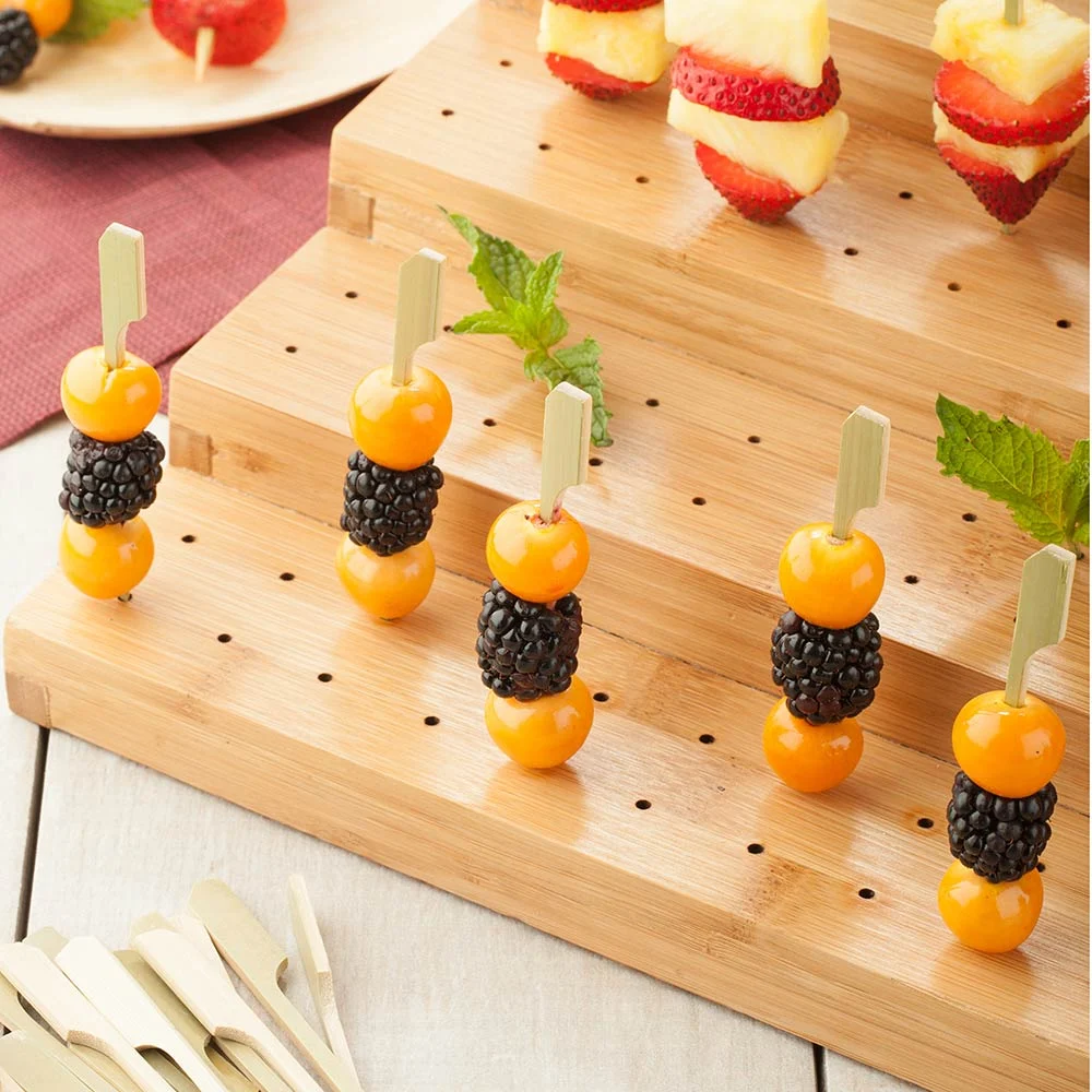 Stand, Pick, 180 Slot, Six-Levels, Bamboo,1 - 1 EACH