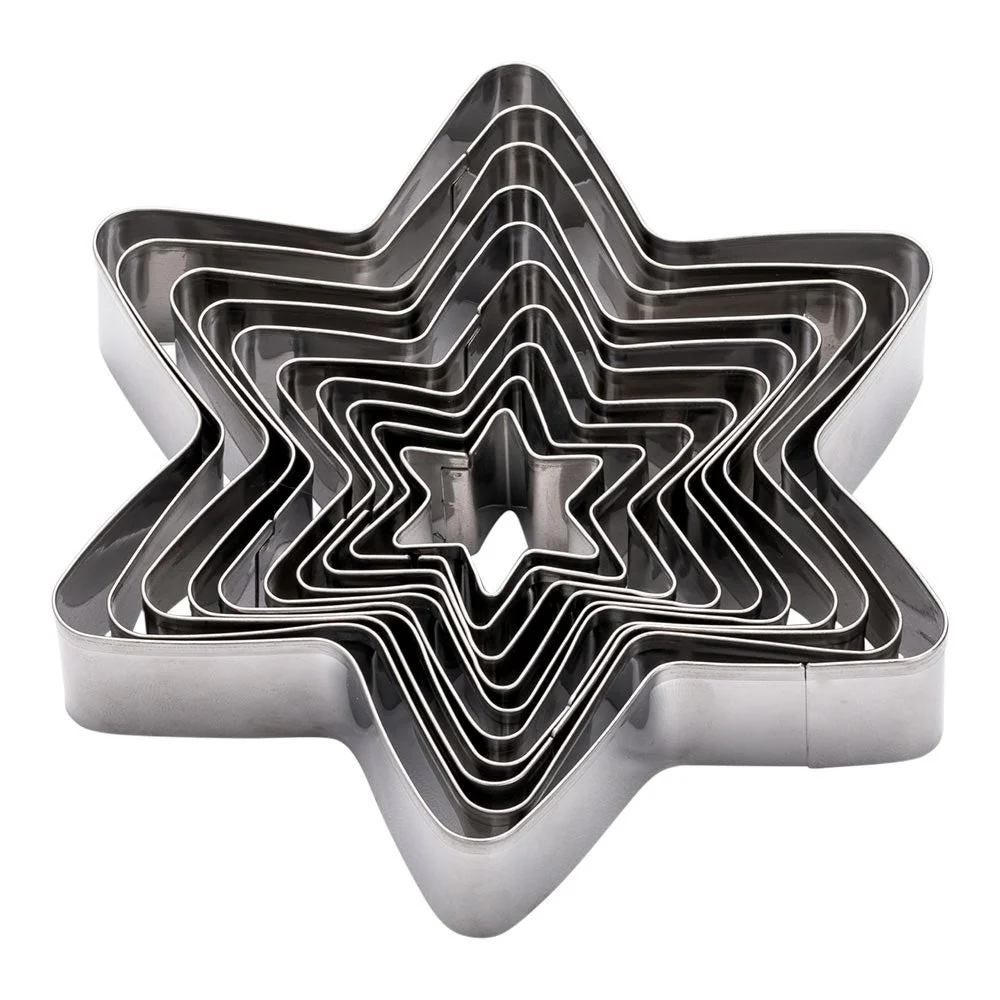 Cutter Set, Cookie, Pastry Tek 10-Piece, Star, Metal,1 - 1 EACH