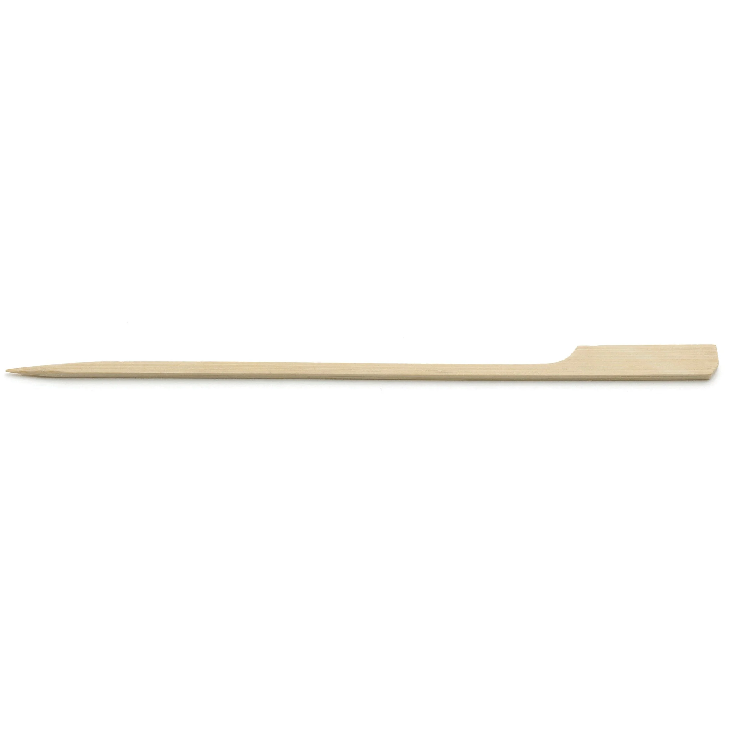 Picks, Paddle, 7 Inch, Bamboo, 7 Linear Inch,1 - 100 COUNT