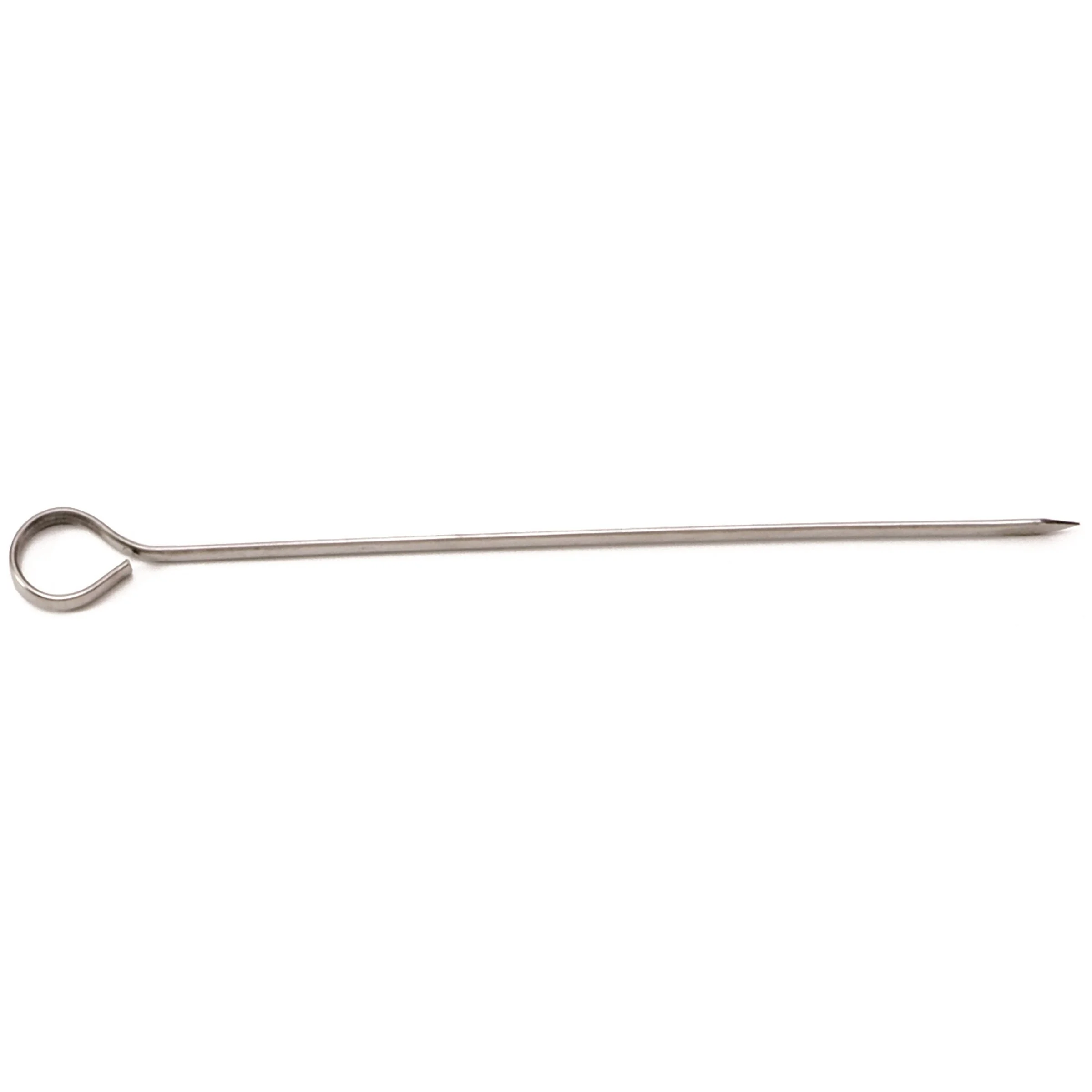 Skewers, Oval, 8 Inch, Stainless Steel, 8 Linear Inch,5 - 12 COUNT
