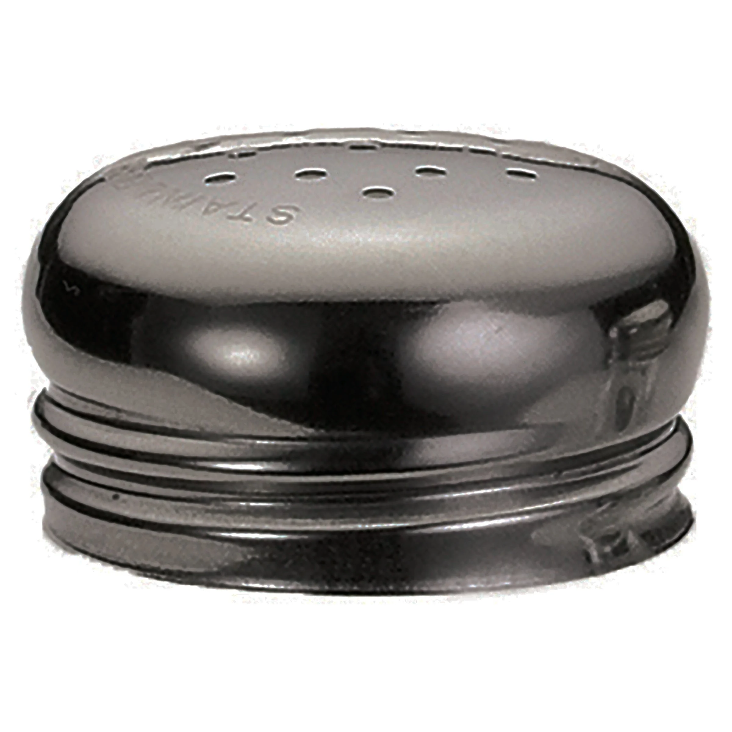 Tops, Replacement, Mushroom, Stainless Steel, for Salt & Pepper Shakers, Fits Tablecraft Model 154/BH2/HR113,1 - 24 COUNT