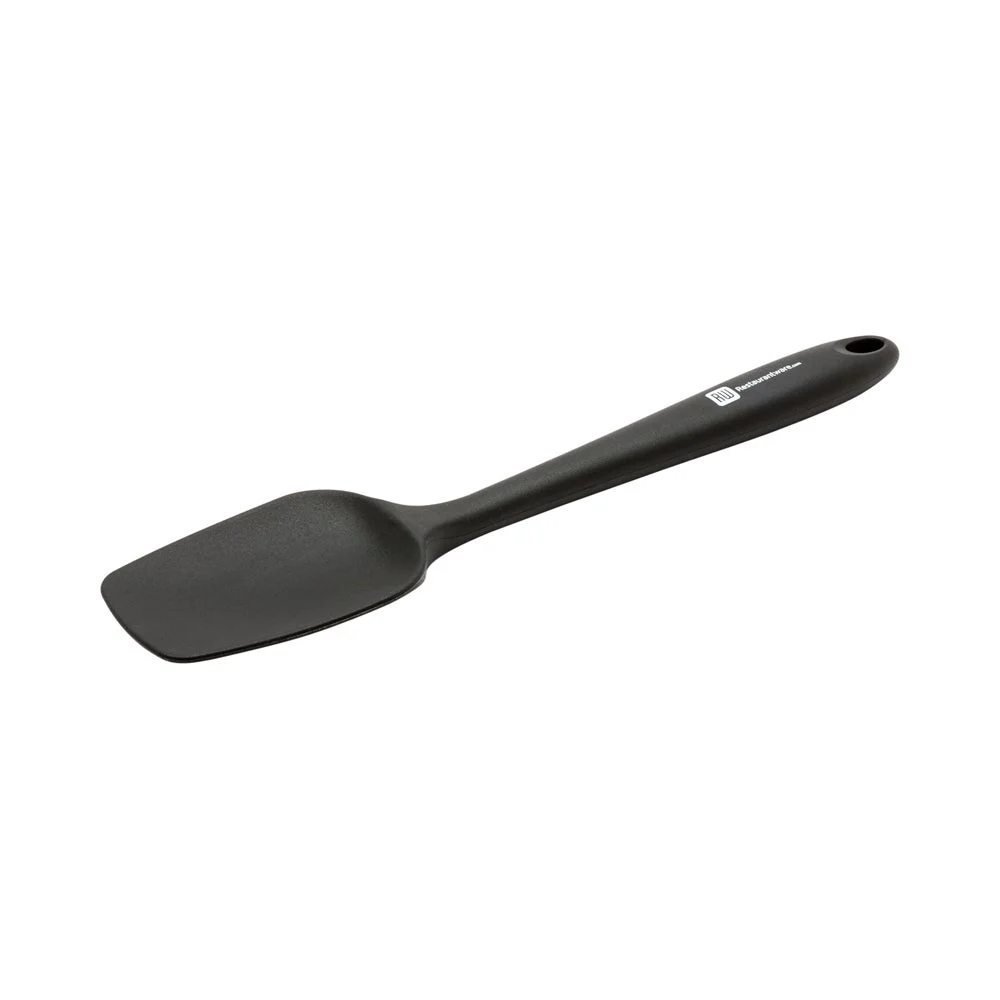 Spatula, Spoon Shaped, 10.5 Inch, Black, Silicone,1 - 1 EACH