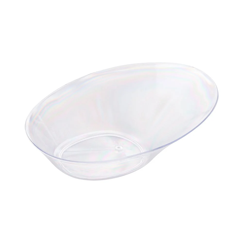 Dishes, Ellipse Appetizer, 4 Inch, Plastic, Clear, Oval, Heavyweight,1 - 100 COUNT