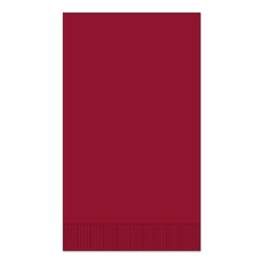 Napkins, Dinner, 2-Ply, Red, 1/8 Fold, 15 x 17 Inch,1 - 1000 COUNT