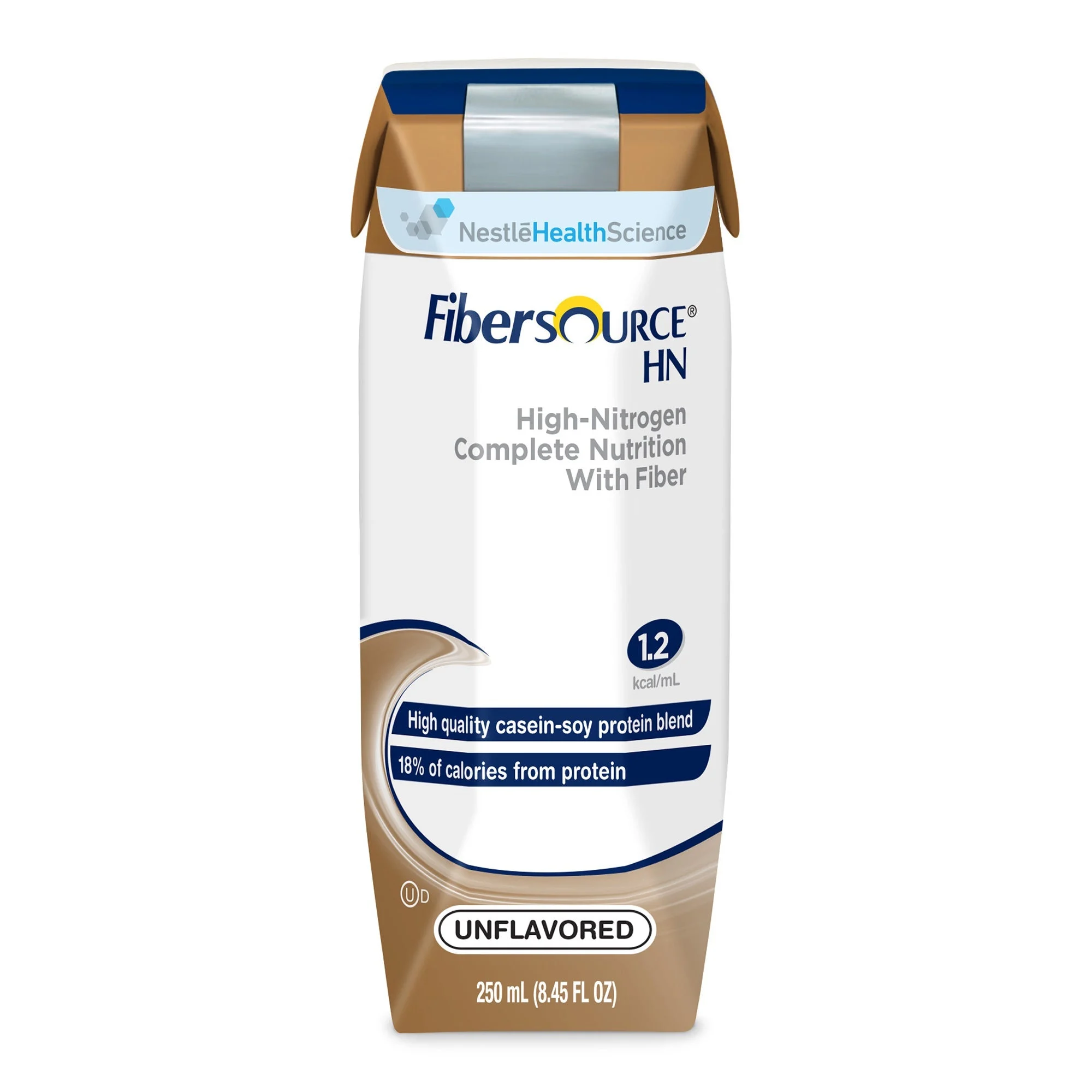 Supplements, Feeding Tube Formula, Fibersource High Nitrogen, Unflavored, Liquid, Ready to Use,24 - 8.45 FLUID