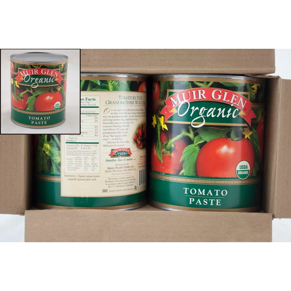Tomato Paste, Organic,6 - 112 OUNCE