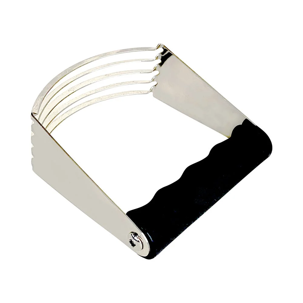 Pastry Cutter & Dough Blender, Pastry Tek, 4.75 x 4 x 1.75 Inch, Stainless Steel, with Black Plastic Handle,1 - 1 EACH