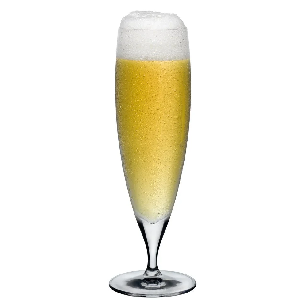 Glasses, Pilsner Beer, Voglia Nude, 13 Ounce, Stemmed,1 - 6 COUNT
