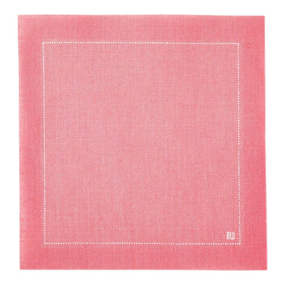 Napkins, Cocktail, Napluxe, Pink, 4.5 x 4.5 Inch,1 - 500 COUNT