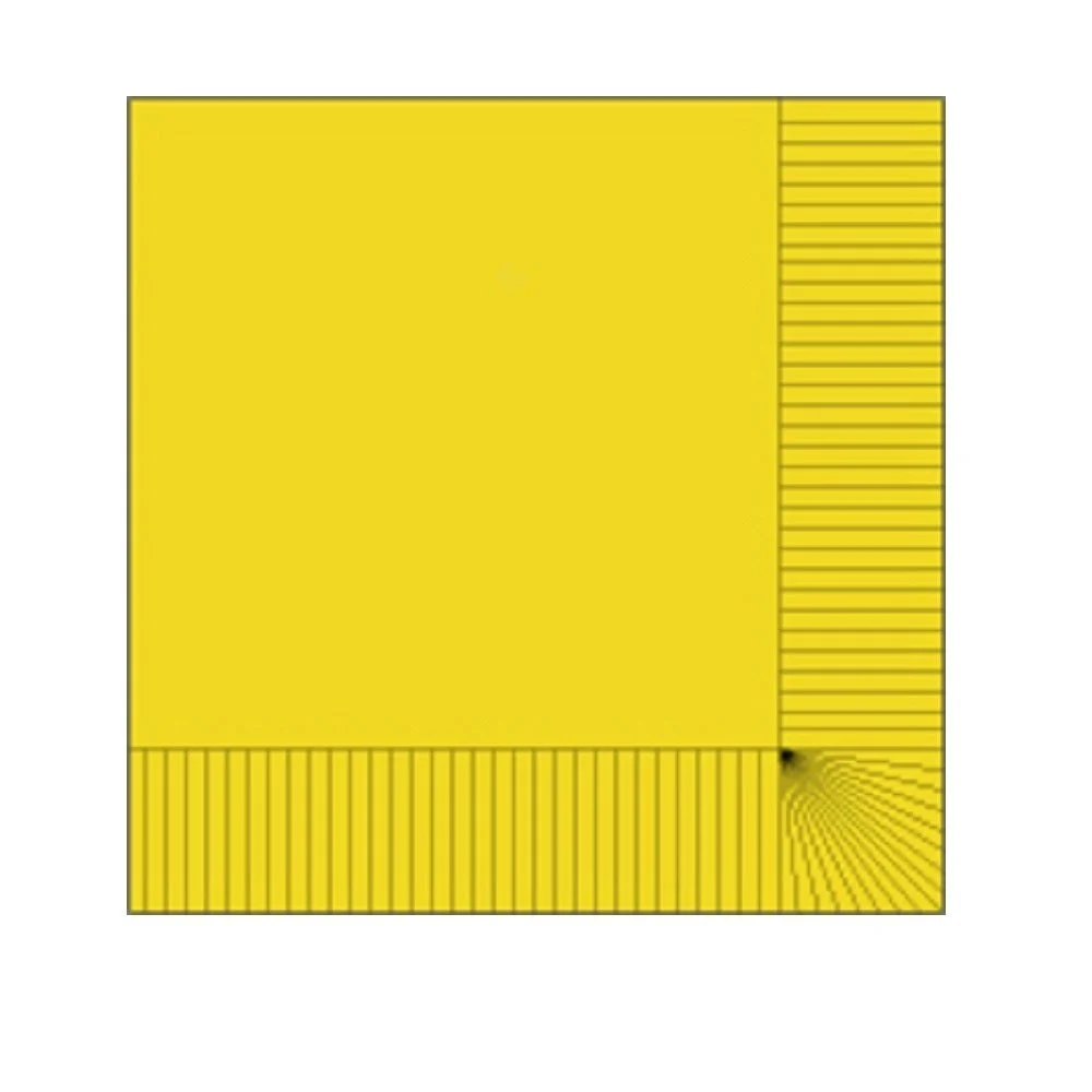 Napkins, Beverage, 2-Ply, Gold, 10 x 10 Inch,1 - 1000 COUNT