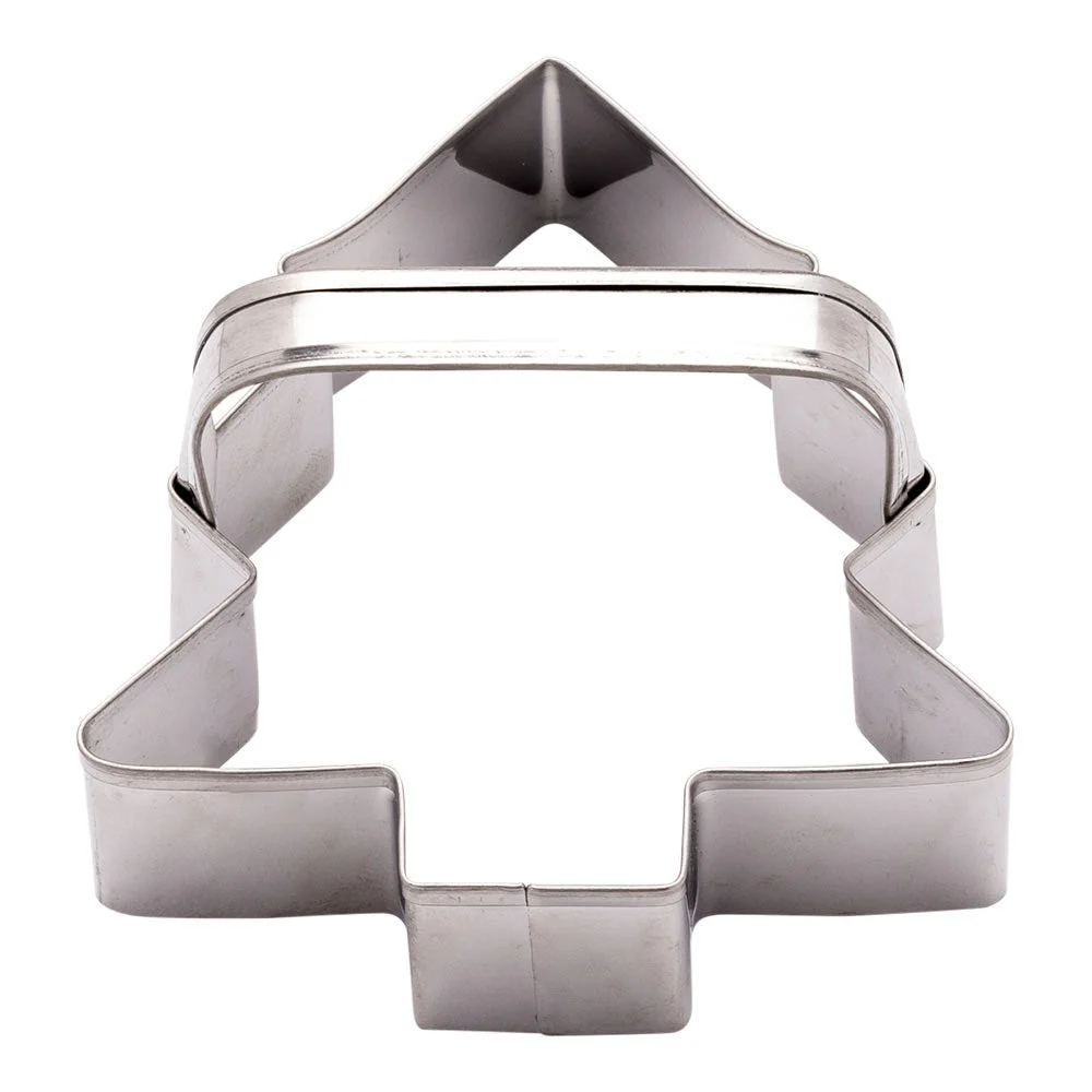 Cutter, Cookie, Pastry Tek 3.7 Inch, Christmas Tree, Metal, with Handle,1 - 1 EACH