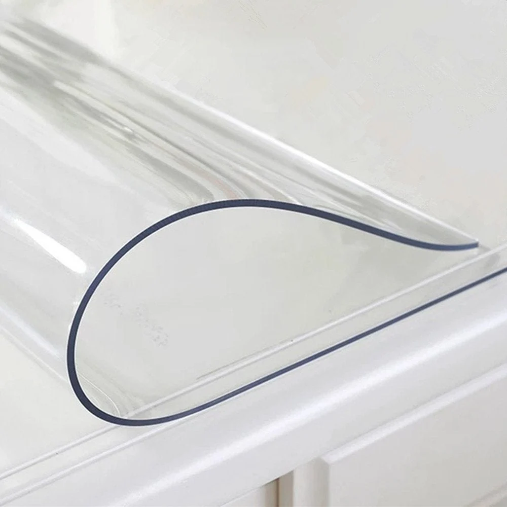 Table Cover, Protective, Table Tek 48 x 24 Inch, Rectangular, Clear, Plastic, 1.5 Milimeter Thick,1 - 1 EACH