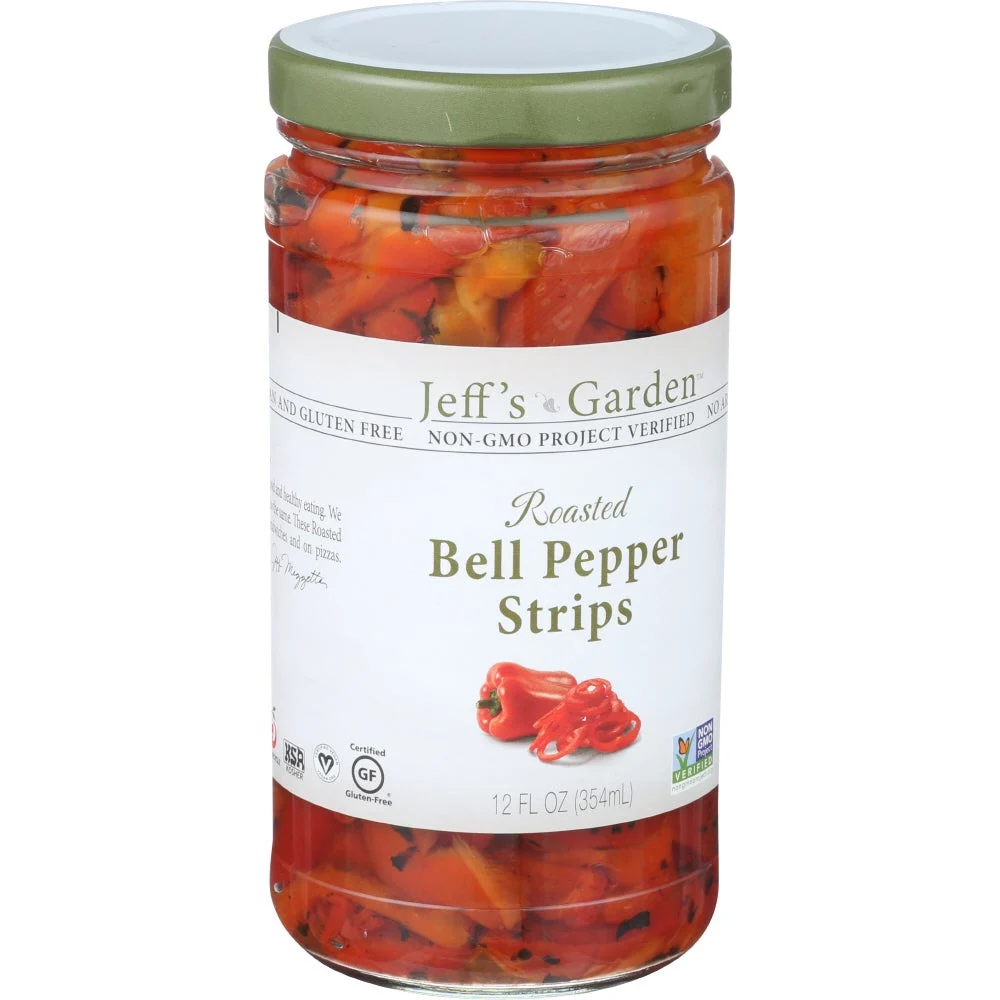 Peppers, Bell, Strips,6 - 12 FLUID
