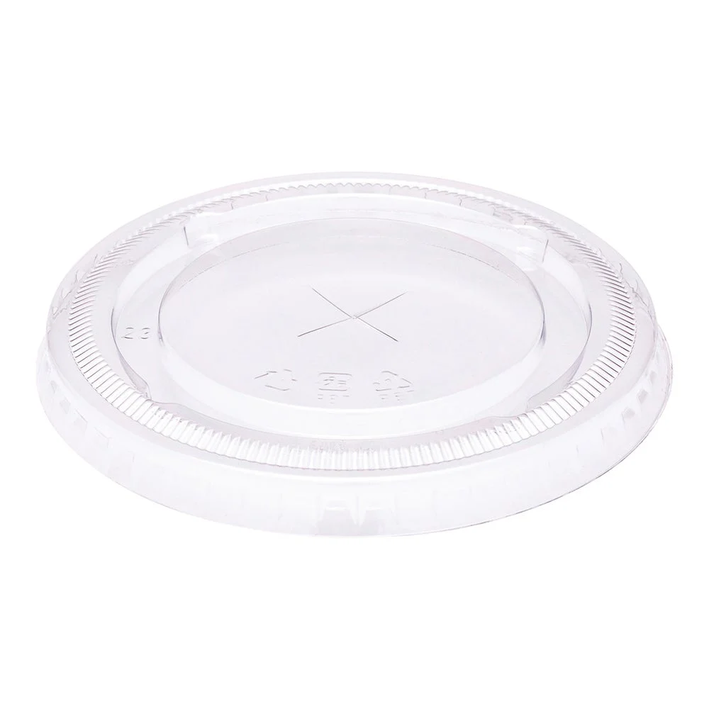Lid, Flat, Visage, Plastic, Clear, Fits 20 Ounce Cups,1 - 1000 COUNT