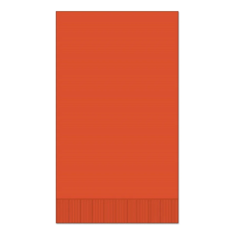 Napkins, Dinner, 2-Ply, Orange, 1/8 Fold, 15 x 17 Inch,1 - 1000 COUNT