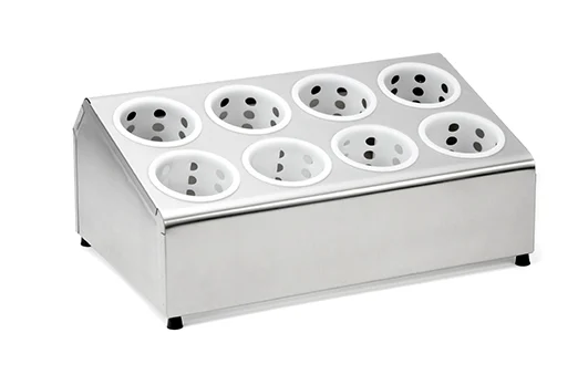 Holder, Flatware Cylinder, Stainless Steel,1 - 1 EACH