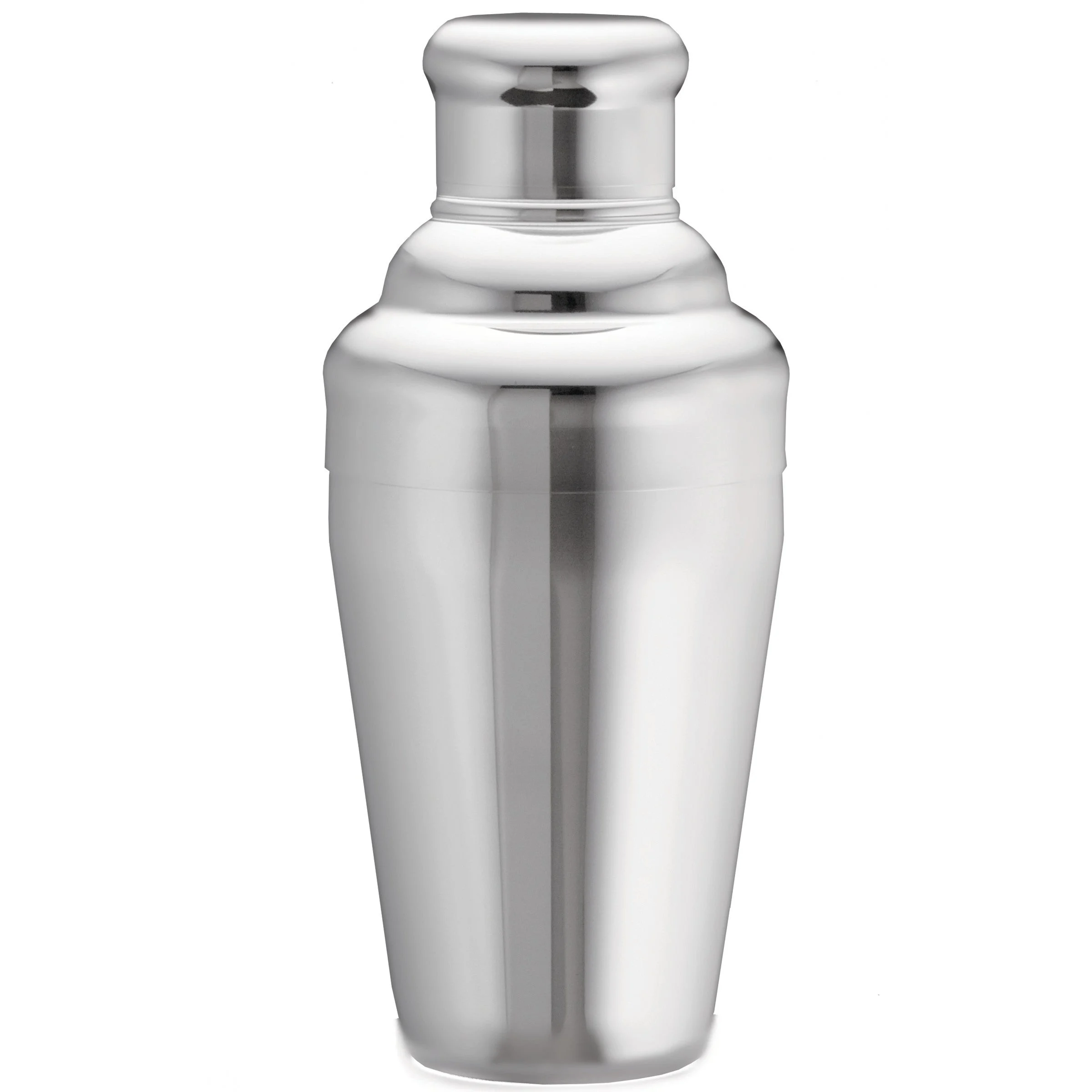 Shakers, Cocktail, 12 Ounce, 3-Piece, Stainless Steel, 10727875051551, 12 Ounce,4 - 1 EACH