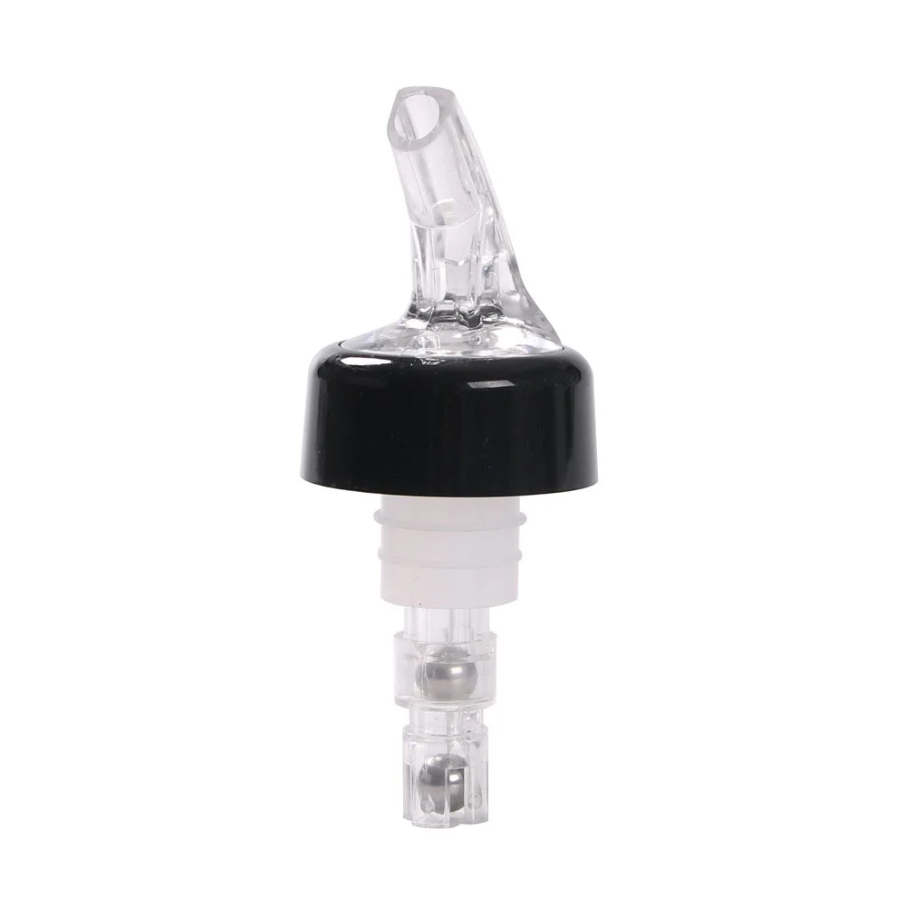 Pourers, Liquor, 1.3 Ounce, Clear, Plastic, with Collar,50 - 1 EACH