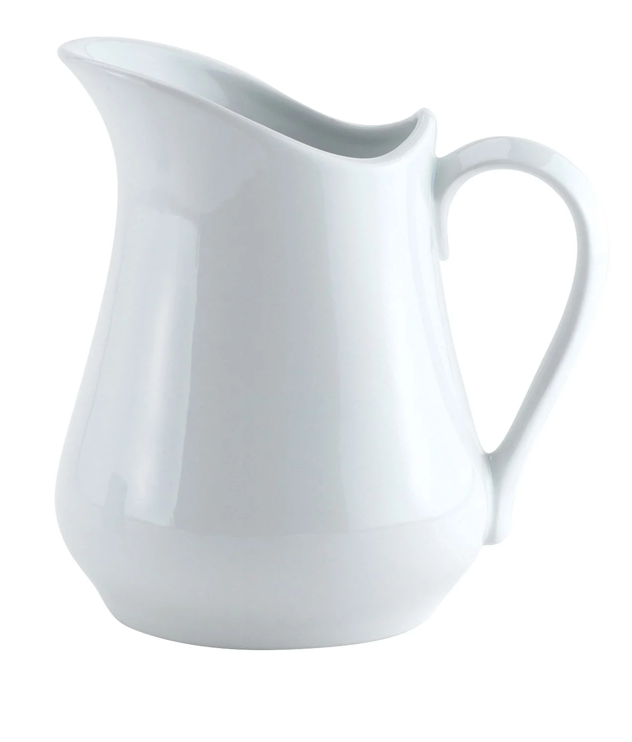 Pitchers, Milk & Creamer, 32 Ounce, Porcelain, White,6 - 1 EACH