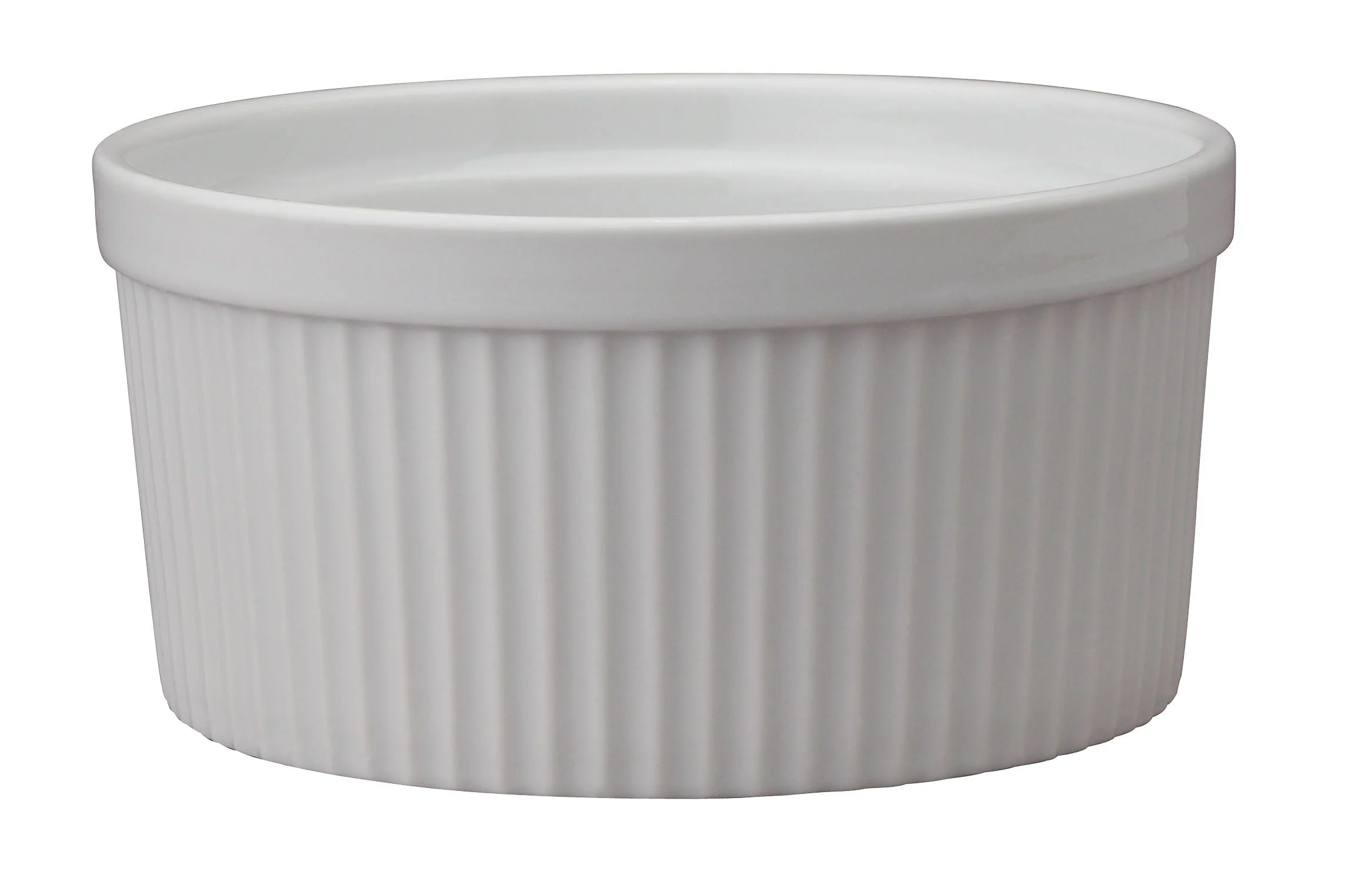 Ramekin, Porcelain, 32 Ounce, White, Round,1 - 1 EACH