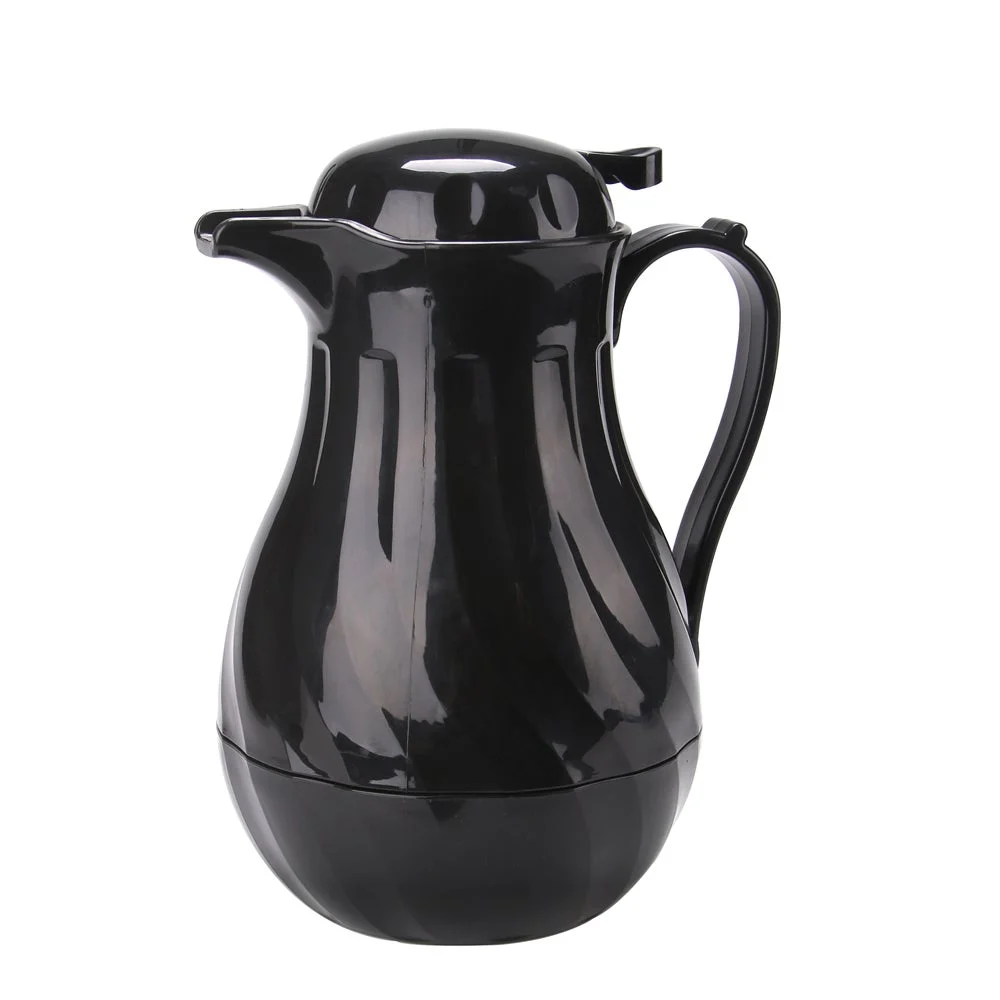 Carafe, Thermal, 20 Ounce, Black, Push-Button,10 - 1 EACH