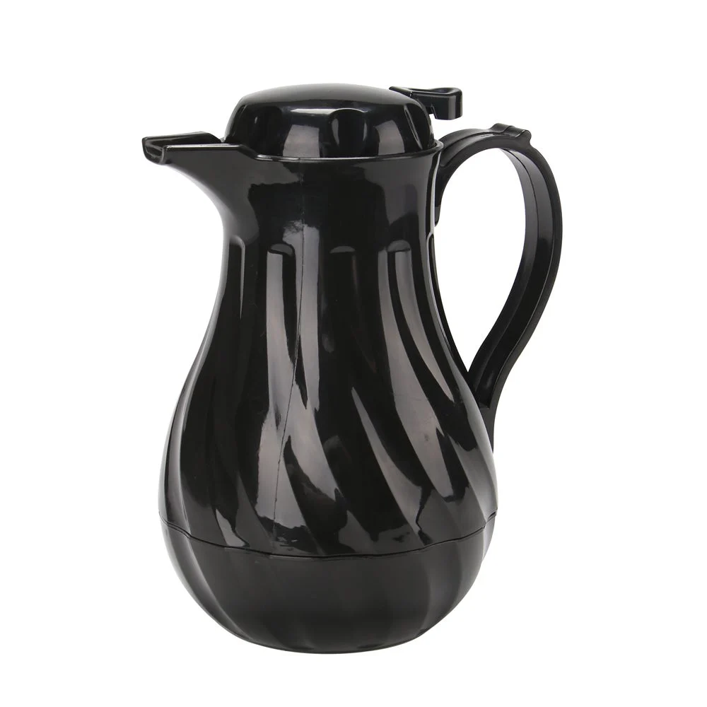 Carafe, Thermal, 64 Ounce, Black, Push-Button,10 - 1 EACH