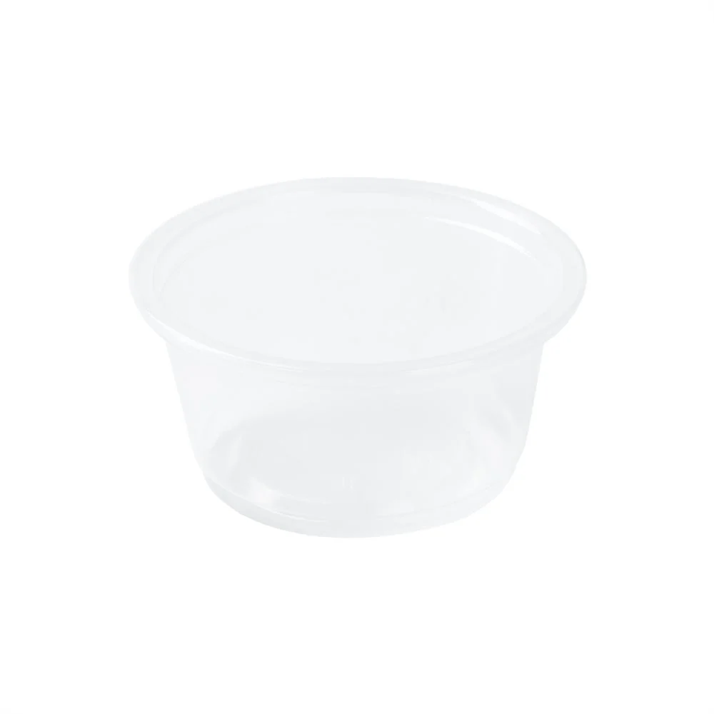 Cups, Portion, 3.3 Ounce, Plastic, Clear, Round,1 - 2000 COUNT