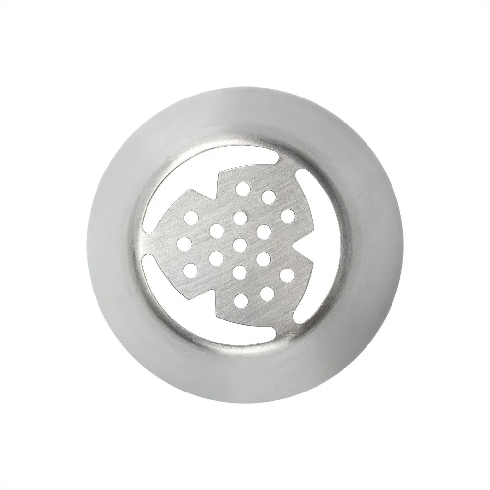 Piping Tip, Russian, Stainless Steel, #27, 1.5 x 1.5 x 1.75 Inch,1 - 1 EACH