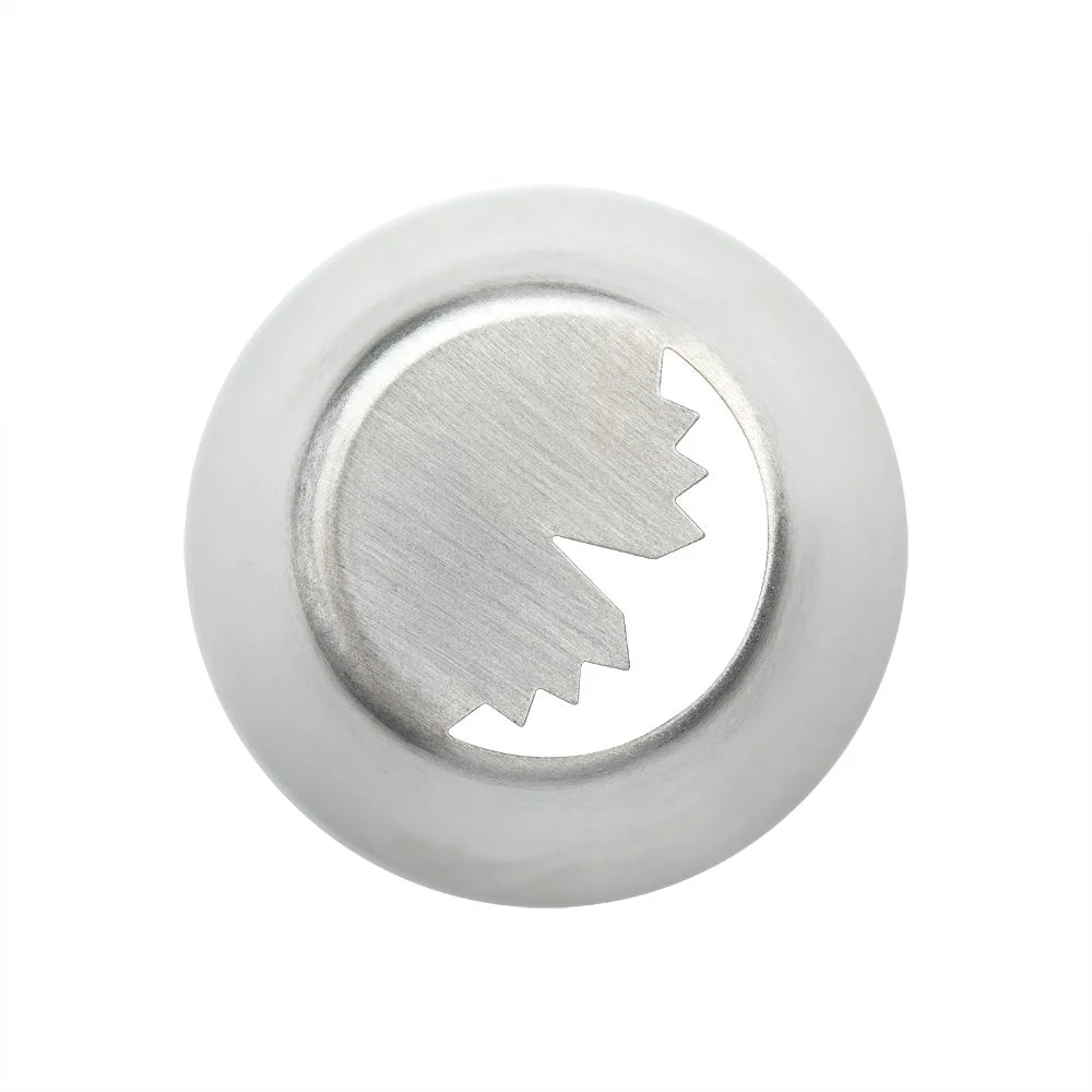 Piping Tip, Russian, Stainless Steel, #31, 1.5 x 1.5 x 1.75 Inch,1 - 1 EACH